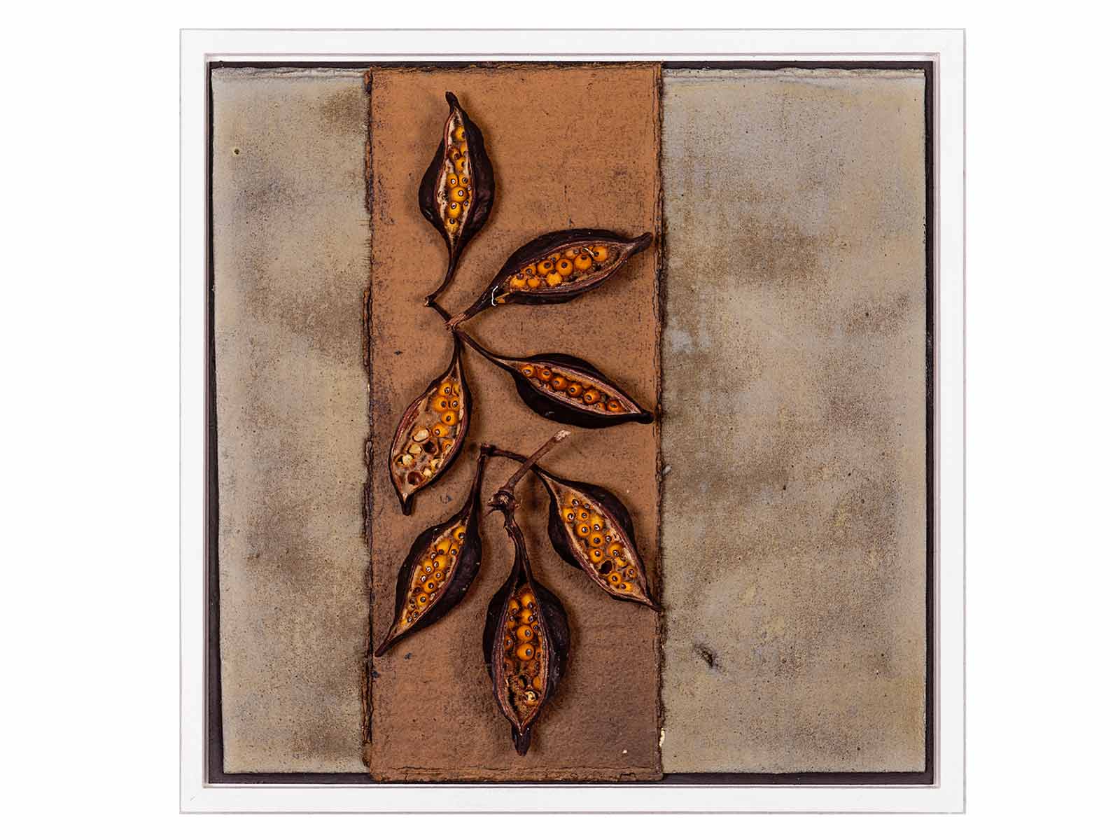 204 Dachpappe, Früchten 32x32cm